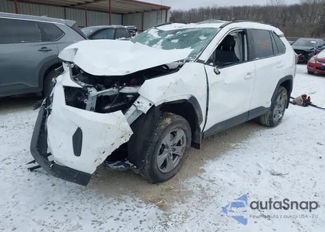 2022 Toyota Rav4 Hybrid Xle z USA, uszkodzony, nr VIN 4T3RWRFV5NU050392